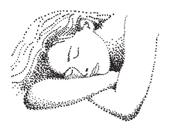 Рисунок точками