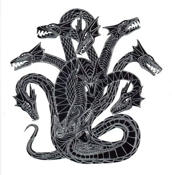 Лернейская гидра дракон