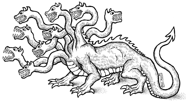 Девятиглавый змей Горыныч