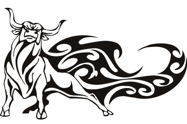 Бык орнамент
