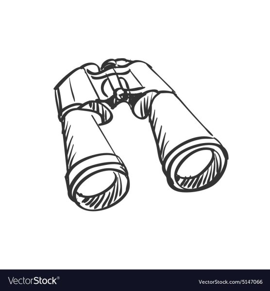 Бинокль раскраска для детей