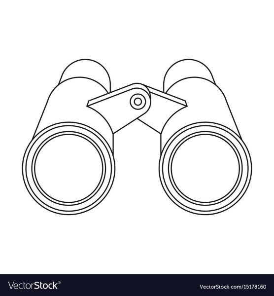 Бинокль раскраска