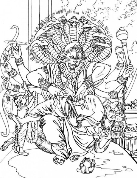 Кришна и Радха мультик