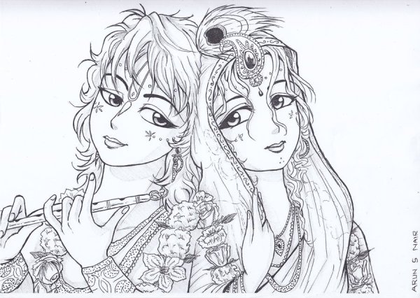 Лакшми Нрисимха божество тату