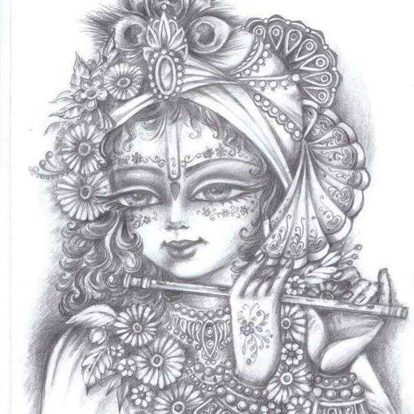 Радхарани раскраска