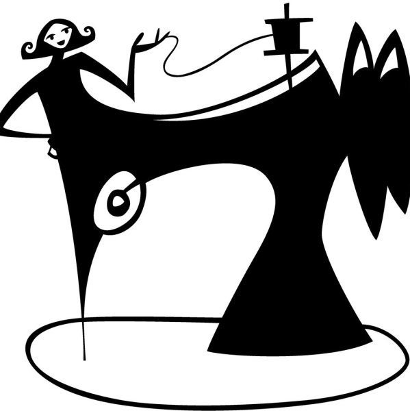 Швейная машинка силуэт