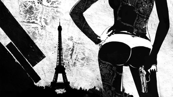 Чёрно-белые картинки для рабочего стола