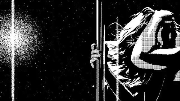 Gif чёрно белые