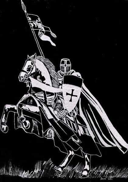 Тамплиеры гравюра