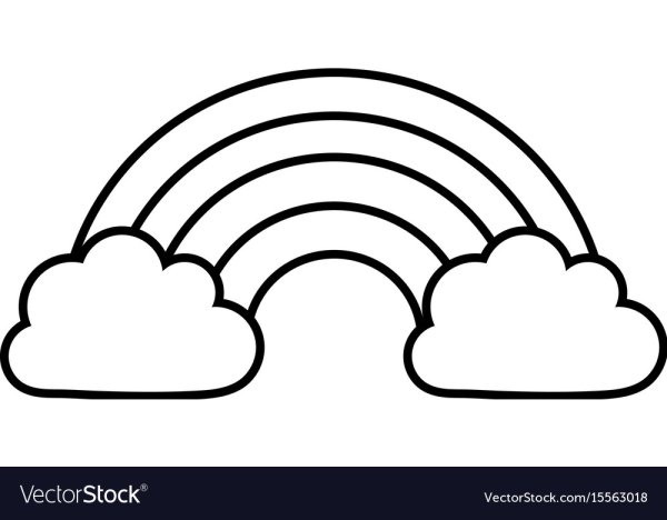 Arc-en-Ciel раскраска