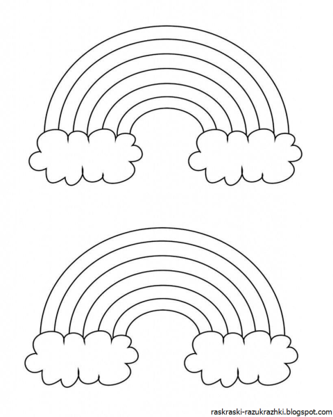 Рамки для раскрашивания лето