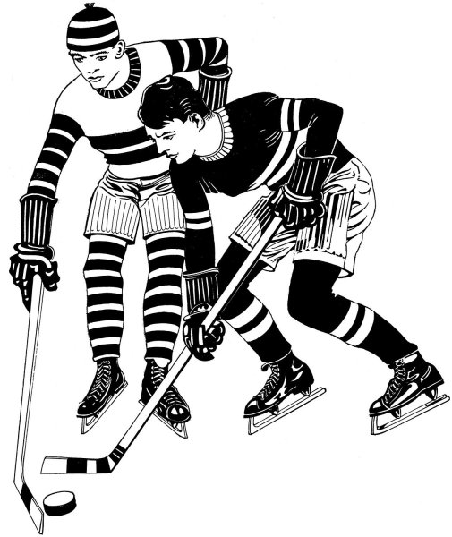Хоккей иллюстрация