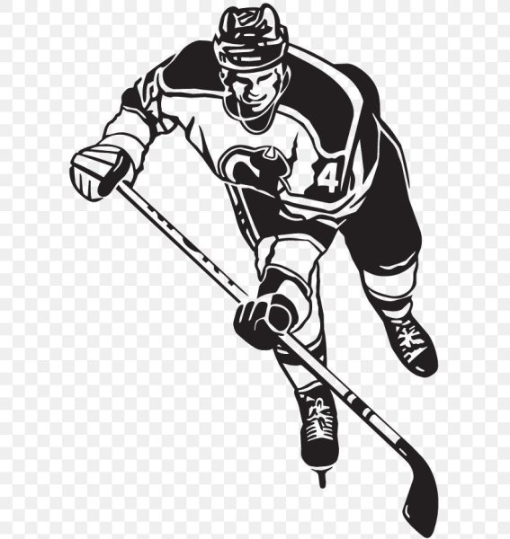 Хоккеист клипарт