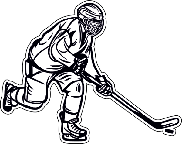 Хоккейные трафареты