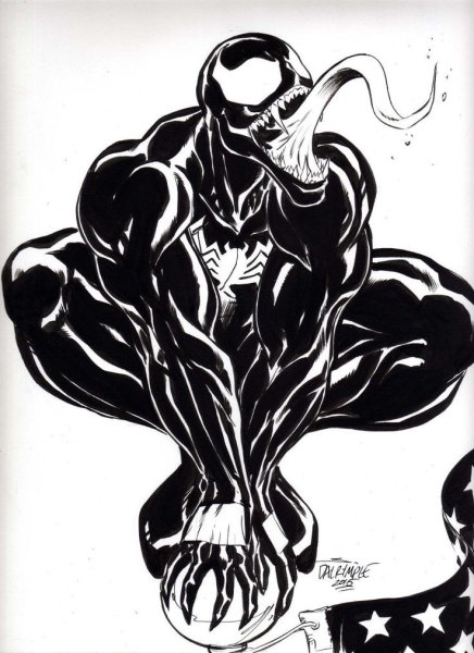 Татуировки Марвел Веном