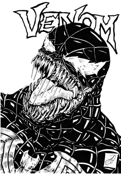 Веном эскиз