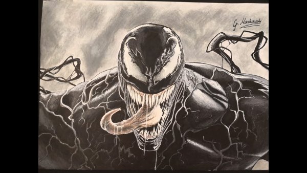 Нарисовать Венома