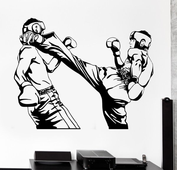 Кикбоксинг стилизация