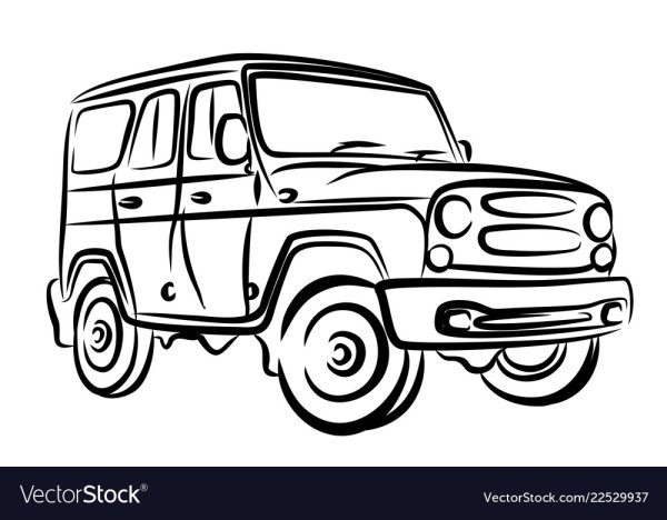 УАЗ векторное изображение