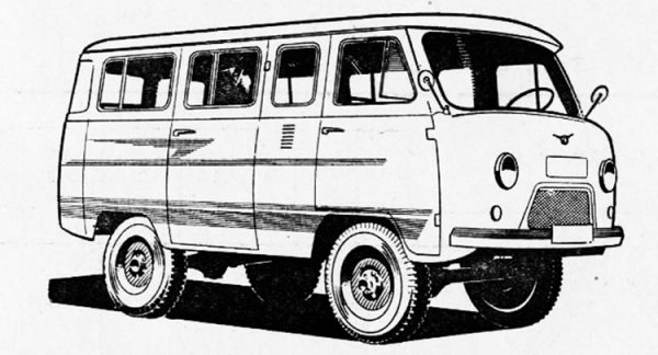 УАЗ-451м фургон