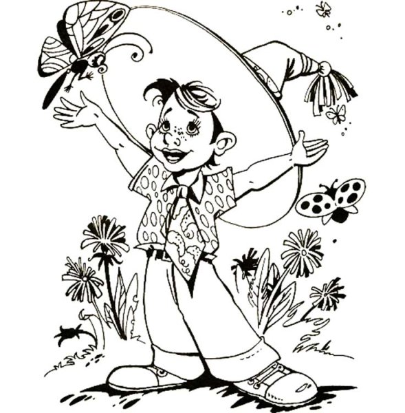 Незнайка иллюстрации