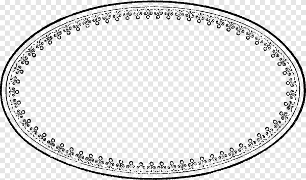 Овальный узор