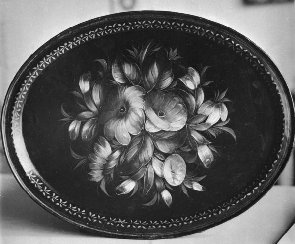 Жостовская роспись раскраска подносы