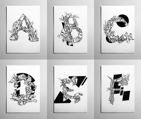 Современные Шрифтовые композиции