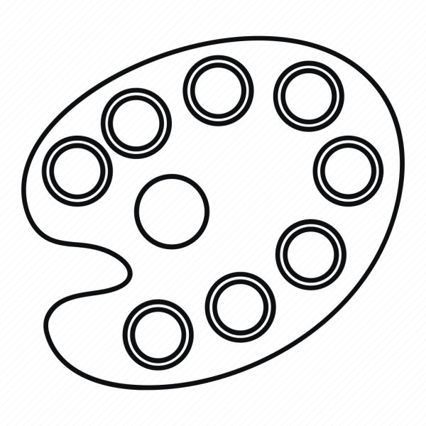 Палитра раскраска