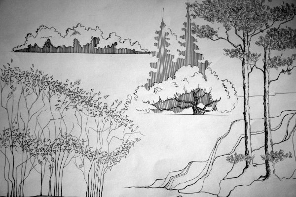 Антураж и стаффаж пейзаж