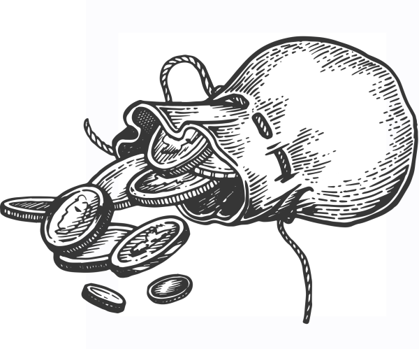 Деньги гравюра