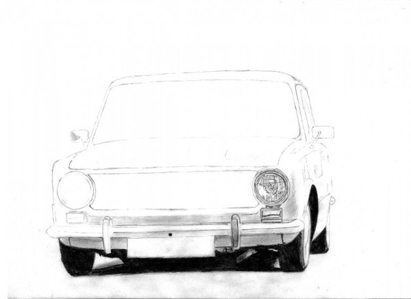 ВАЗ 2101 рисунок