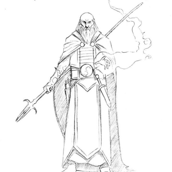 Маг карандашом