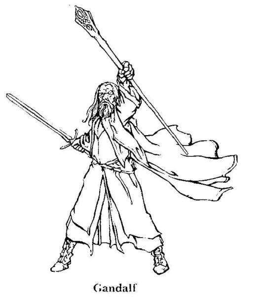 Lord of the Rings раскраска