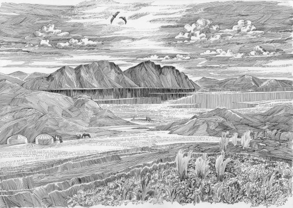 Сагалаков Георгий Николаевич Графика