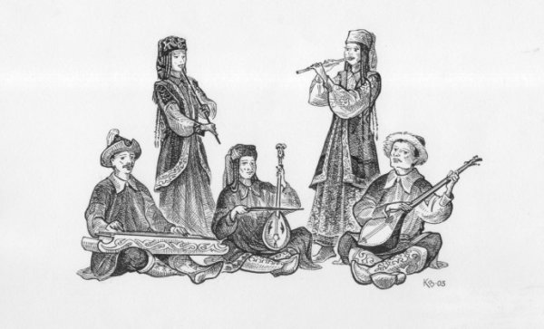 Хакасы народ рисунок чатхан