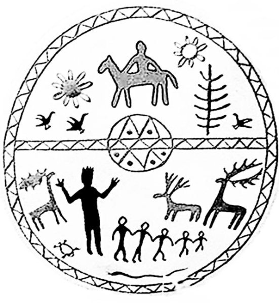 Шорцы Шаманский бубен