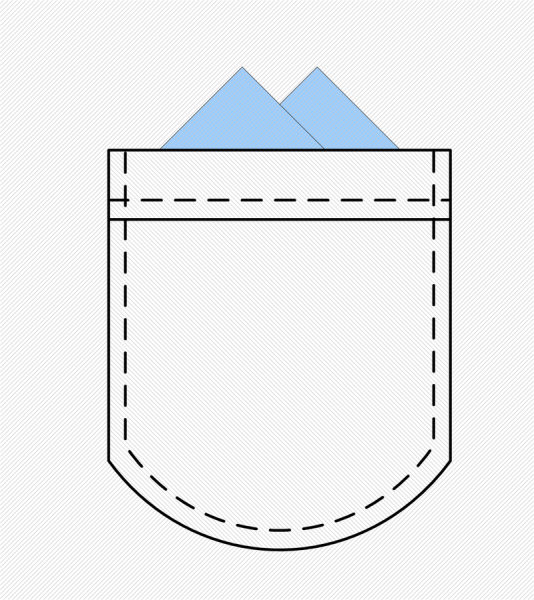 Карман нарисованный
