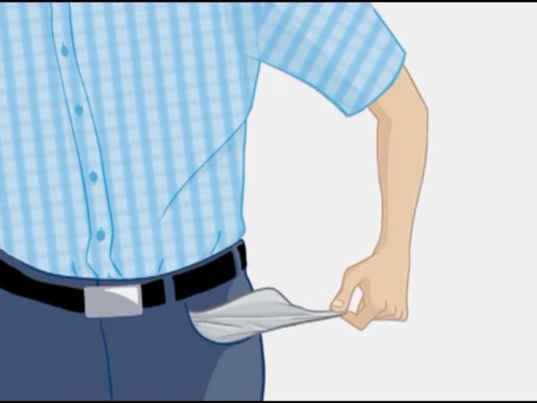 Схема обработки накладного кармана