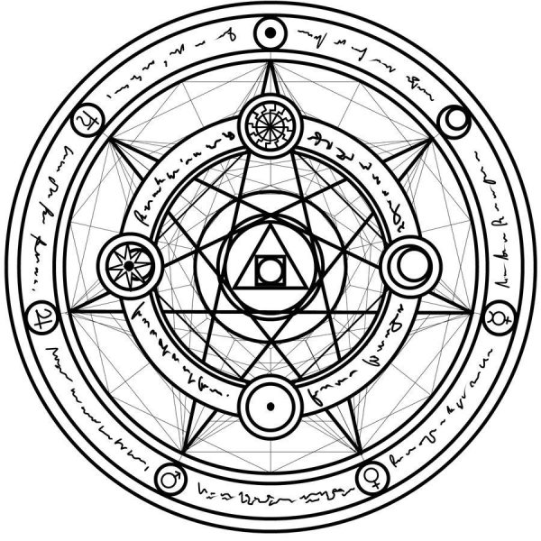 Оккультизм пентакл символы