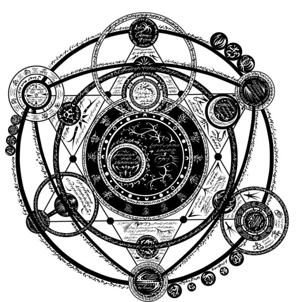 Алхимия магический круг руны