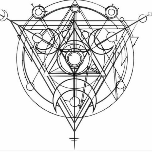 Сакральная геометрия пентаграмма