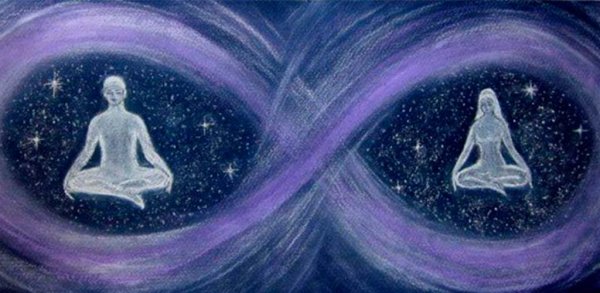 Эзотерика мужчина и женщина Вселенная