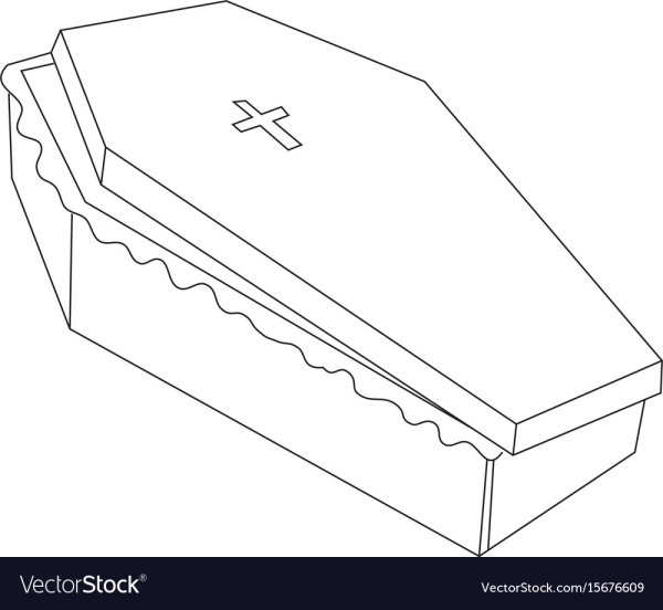 Гроб нарисованный