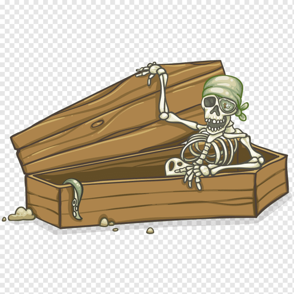 Стикер гроб