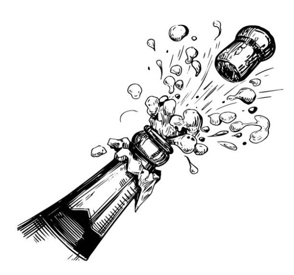 Брызги шампанского скетч