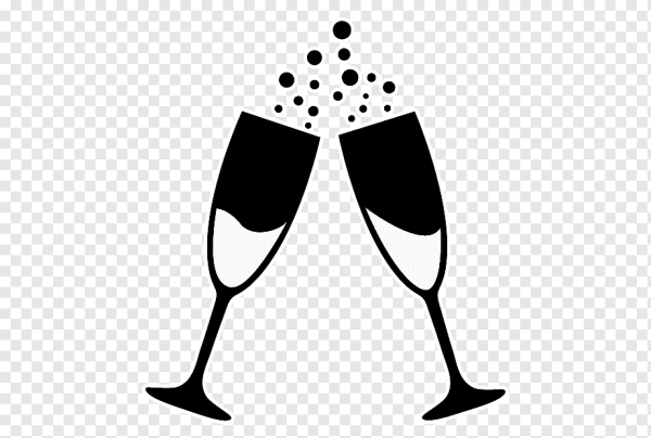 Бокал силуэт