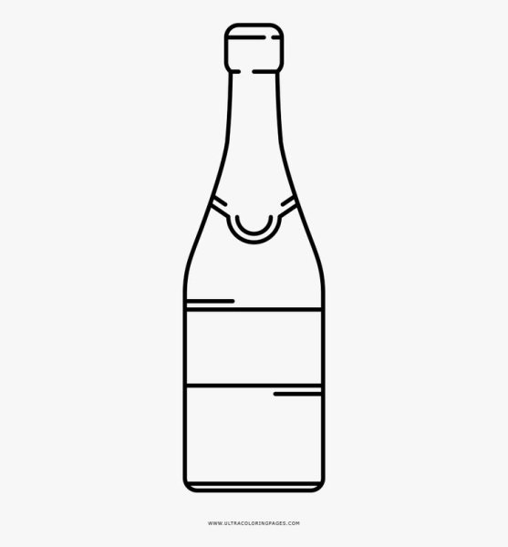 Контурная бутылка