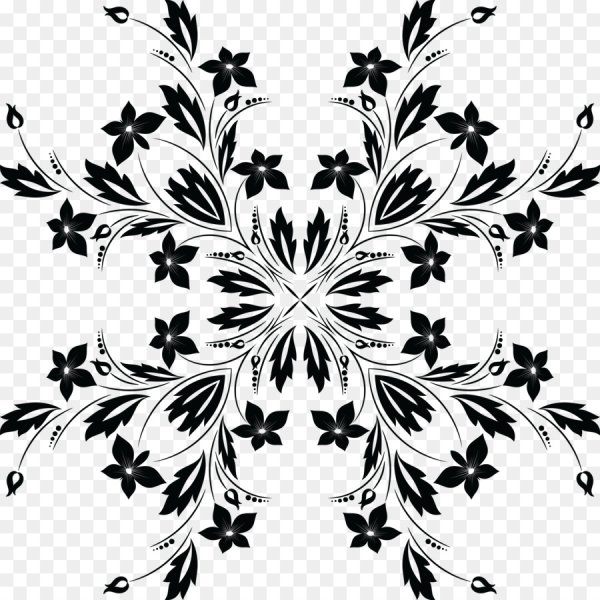 Монохромные узоры