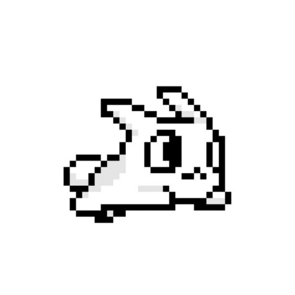 Пиксельный заяц